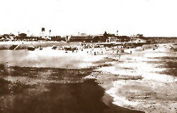 panorama de la playa de Mira Mar