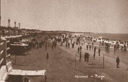 vista de la playa desde la Rambla