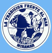 logo de la Fiesta Nacional de la Tradicion Frente al Mar