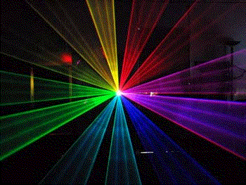 multicolor laser light