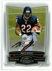 2008 Donruss Classics #224 Matt Forte AU RC 217/499 