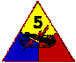 5th Armored Division patch
