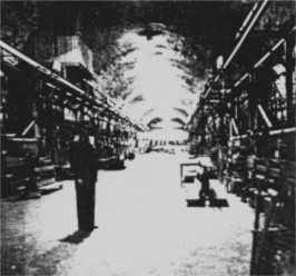 2 story tunnel/assembly plant for V1's