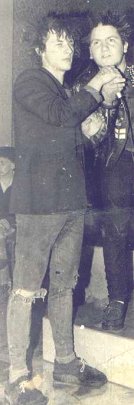 Anarchy Sid (left) ready to dish out some hippy mantra! (DC Collection)