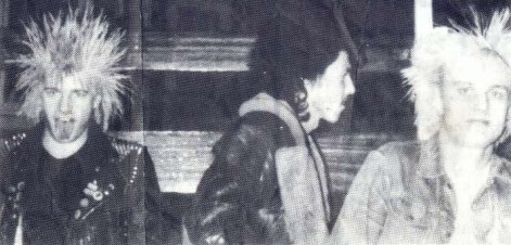 GBH outside the Exile March 1982 (DC Collection)