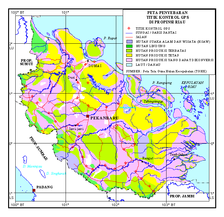 Riau Map