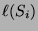 $\displaystyle \ell(S_i)$