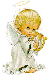 angel with harp picture