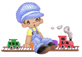 boy and train