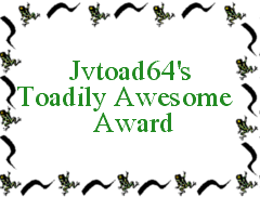 Jvtoad award