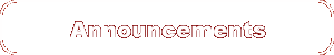 Announcements