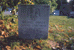 Gravestone in Centreville, VA