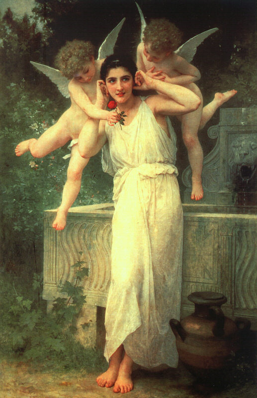  Bouguereau Innocence, 1890, oil on canvas. 