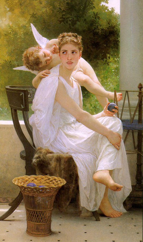  9. Bouguereau Work Interrupted, 1891, oil on canvas, Mead Art Museum, Amherst College. 