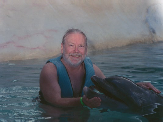 David and a dolphin