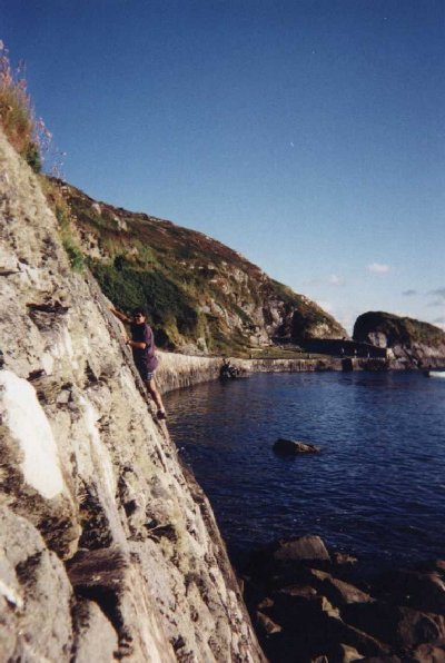 uma escalada na baía de South Harbor