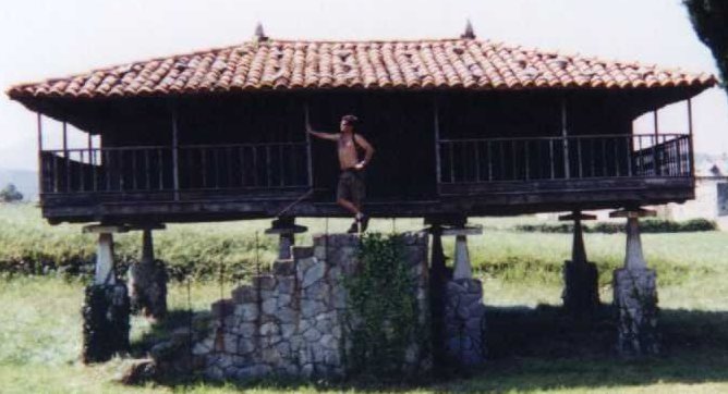 espigueiro nas Asturias