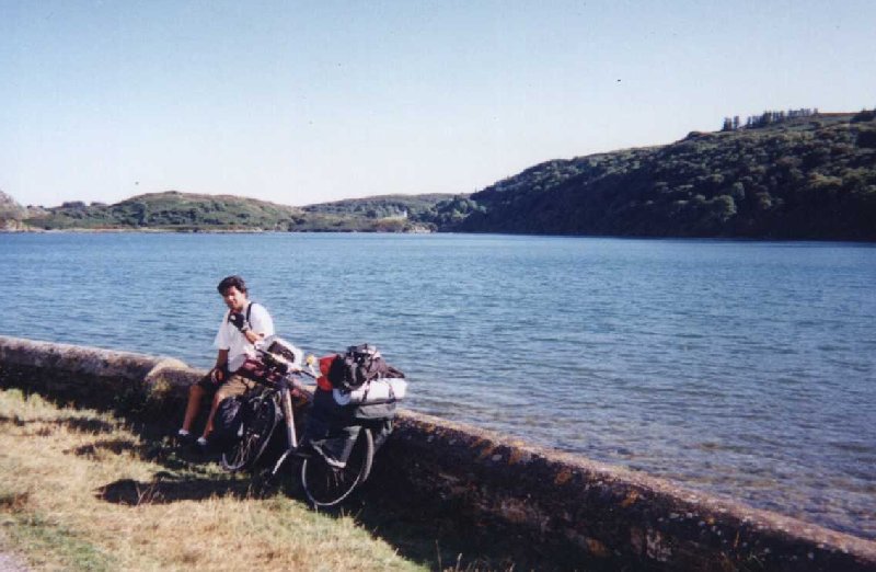 uma pausa no Loch Eire