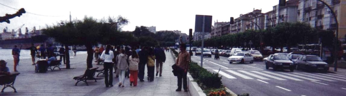paseo de pereda em Santander