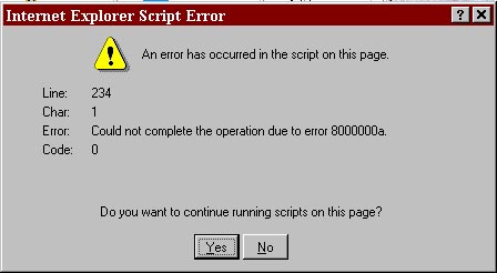 You don't have to click it. It's not real!