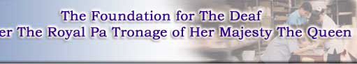 The Foundation for the Deaf