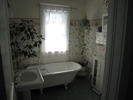 Upstairs Bathroom (Original Claw Foot Tub)