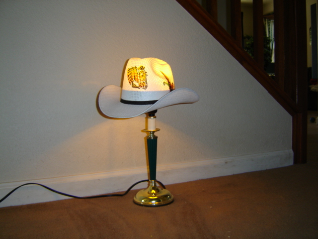 Cowboy Hat Lamp