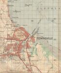 Map of Townsville c. 1960's (click on picture for larger image 122kb)