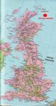 Map of the United Kingdom showing location of Orkney Islands (Click on picture to enlarge 198kb)