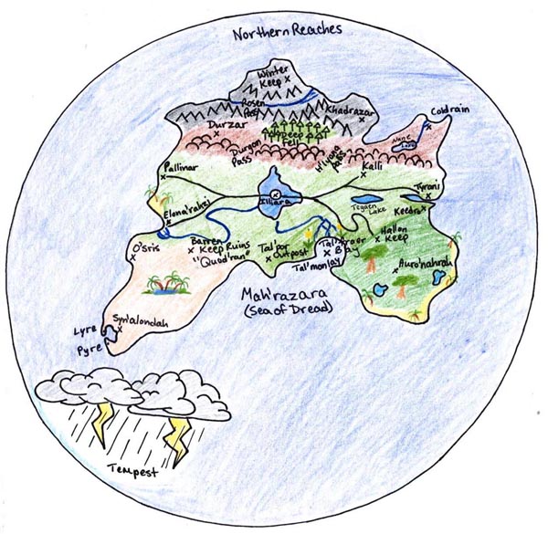 Map of Eseran
