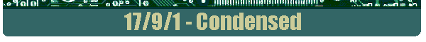 17/9/1 - Condensed
