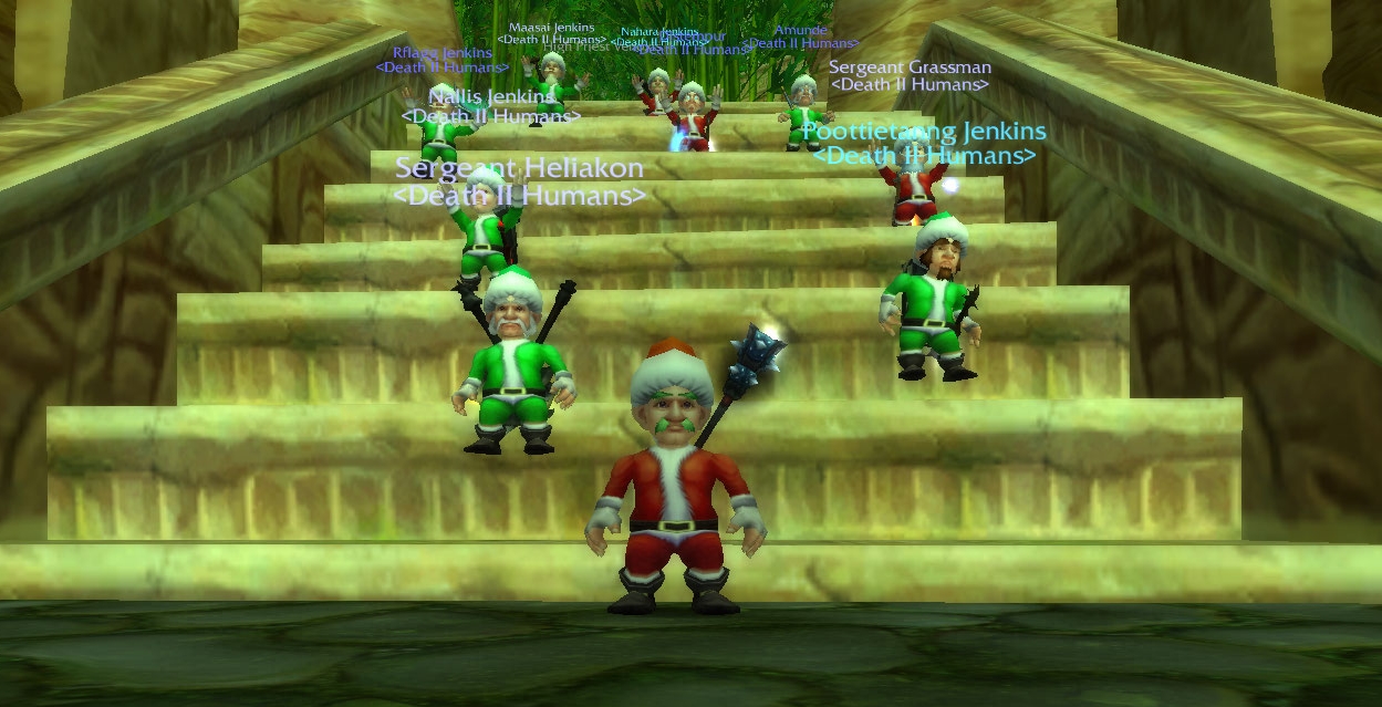 Death II Humans: Merry Christmas, Happy New Year, and joyous pillaging and slaughter to one and all!