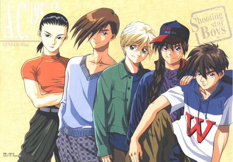 Anyone who thinks Wufei looks good in that shirt, raise your hand. 