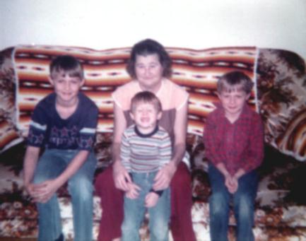 Grandma, Danny, Kevin & Steven