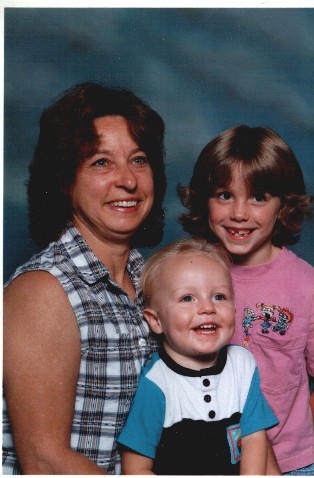 James' kids, Lita & JohnPicture taken 1998