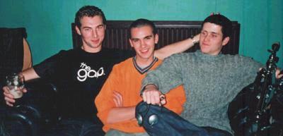 (from left to right) Ross, Jason & Andy at Drouthie Neebours, Dundee