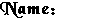 name
