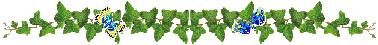 ivy and butterfly divider