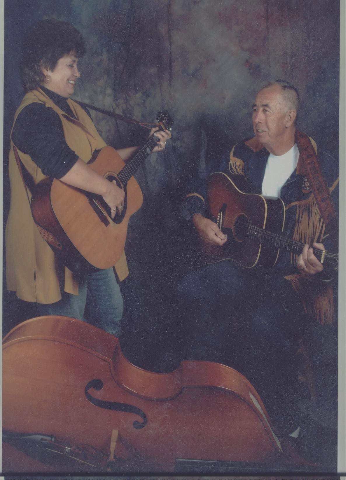 Pickin' and Grinnin' wjth Dad