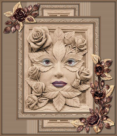bronze art frame