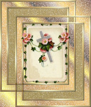 Double Gold Frame