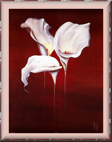 Framed Lillies