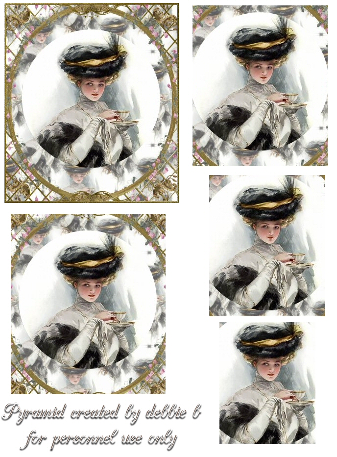Victorian Lady pyramid