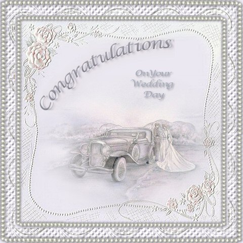 wedding card front