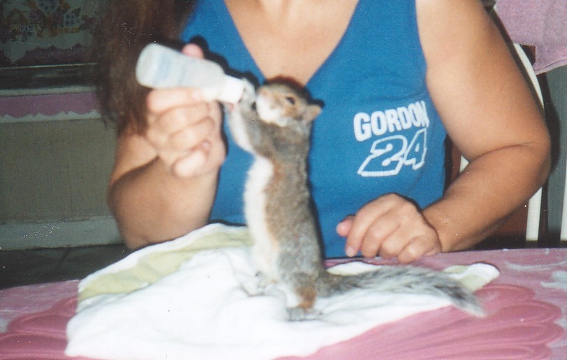 always wanted to feed himself