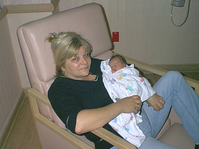 New Grandma (Debby) with Gianna