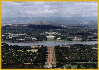 Canberra from Mt. Ainslie 