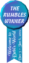 See my other awards from The Rumbles!