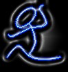 The Mysterious Blue Ninja