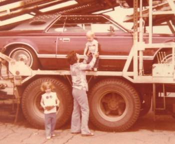 Donny on Daddy's truck